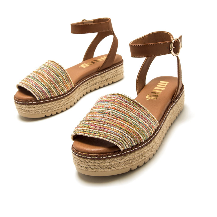 SANDALIAS DE MUJER MUSTANG AMELIE BEIGE 59617 62792 - Querol online