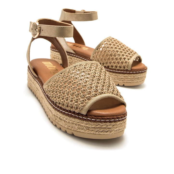 SANDALIAS DE MUJER MUSTANG AMELIE MARRON 59617 62746 - Querol online