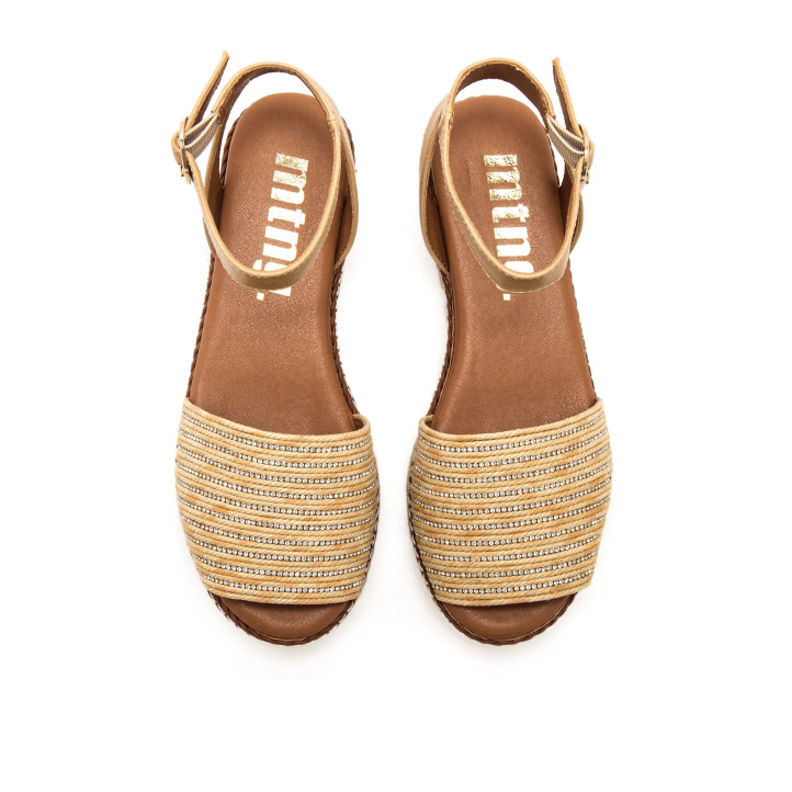 SANDALIAS DE MUJER MUSTANG AMELIE BEIGE 59617 62791 - Querol online
