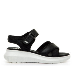 SANDALIAS DE MUJER MUSTANG COTTON NEGRO 60933 62766 - Querol online