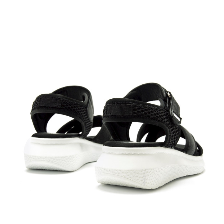 SANDALIAS DE MUJER MUSTANG COTTON NEGRO 60933 62766 - Querol online