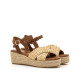 SANDALIAS DE MUJER MUSTANG LITA BEIGE 59553 62743 - Querol online