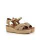 SANDALIAS DE MUJER MUSTANG LITA BEIGE 59553 62744 - Querol online