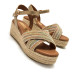 SANDALIAS DE MUJER MUSTANG LITA BEIGE 59553 62744 - Querol online