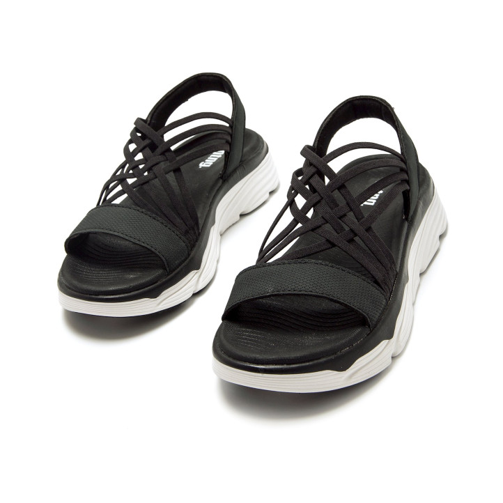 SANDALIAS DE MUJER MUSTANG TSUNAMI NEGRO 60002 62755 - Querol online