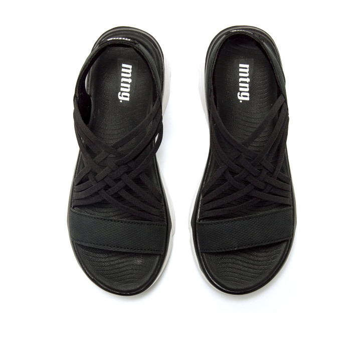 SANDALIAS DE MUJER MUSTANG TSUNAMI NEGRO 60002 62755 - Querol online