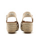 SANDALIAS DE MUJER MUSTANG MADA PLATA 56601 62737 - Querol online