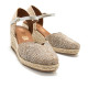 SANDALIAS DE MUJER MUSTANG MADA PLATA 56601 62737 - Querol online