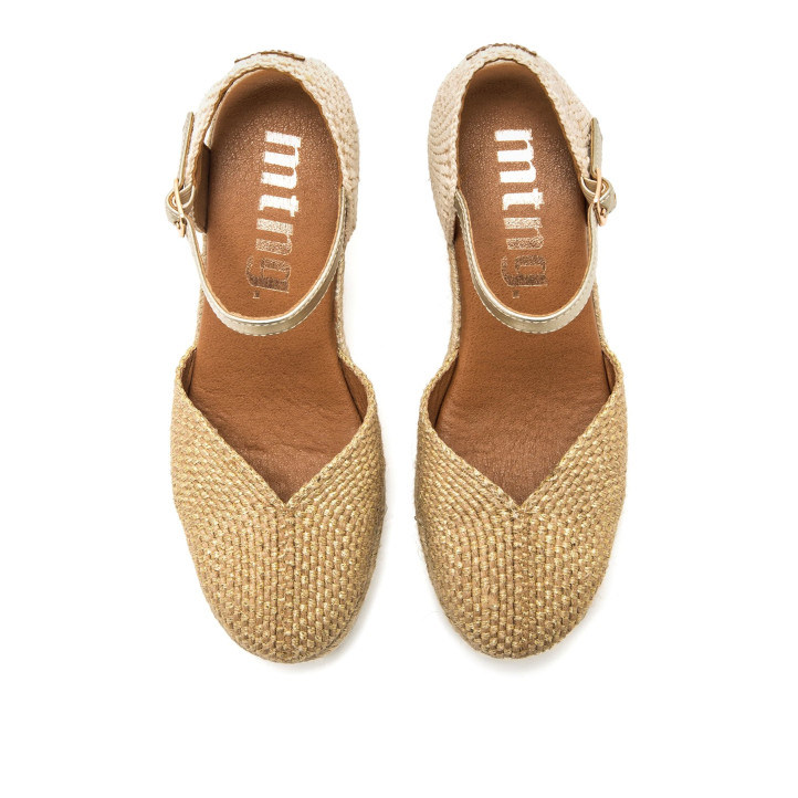 SANDALIAS DE MUJER MUSTANG MADA ORO 56601 62736 - Querol online