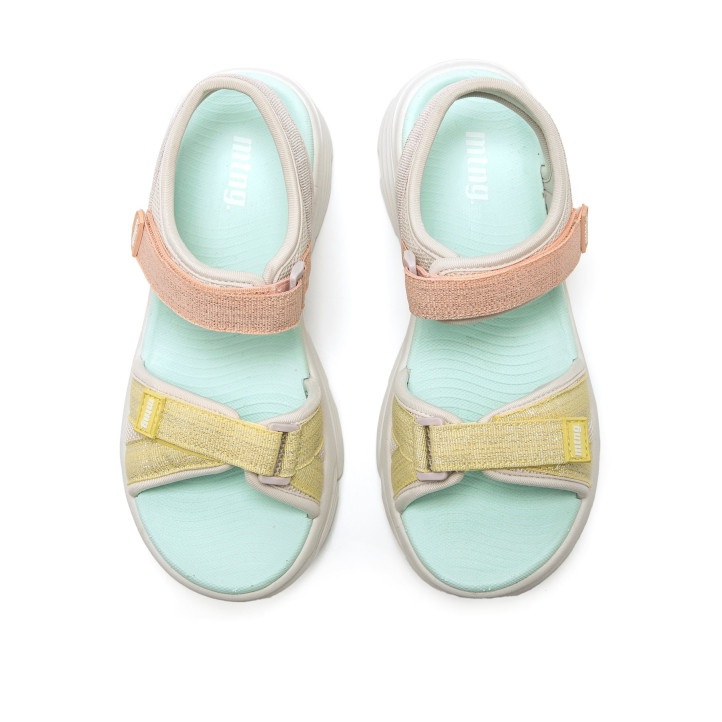 SANDALIAS DE MUJER MUSTANG TSUNAMI AMARILLO 60815 62764 - Querol online