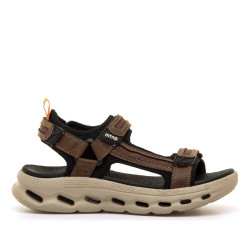 SANDALIAS DE HOMBRE MUSTANG BENISA MARRON 84860 62785 - Querol online