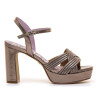 SANDALIAS DE MUJER MARIAMARE 68703 GRIS 68703 62616
