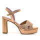 SANDALIAS DE MUJER MARIAMARE 68703 ORO 68703 62615 - Querol online
