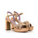 SANDALIAS DE MUJER MARIAMARE 68703 ORO 68703 62615 - Querol online