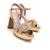 SANDALIAS DE MUJER MARIAMARE 68703 ORO 68703 62615
