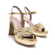 SANDALIAS DE MUJER MARIAMARE 68703 ORO 68703 62617 - Querol online