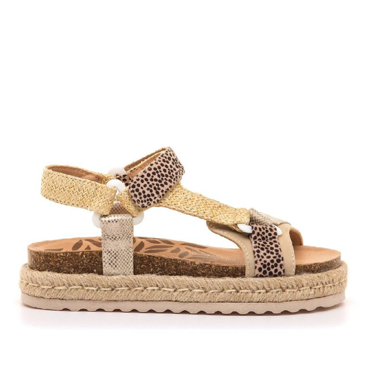 SANDALIAS DE NIñO MTNG KIDS PADYU BEIGE 40019 62577 - Querol online