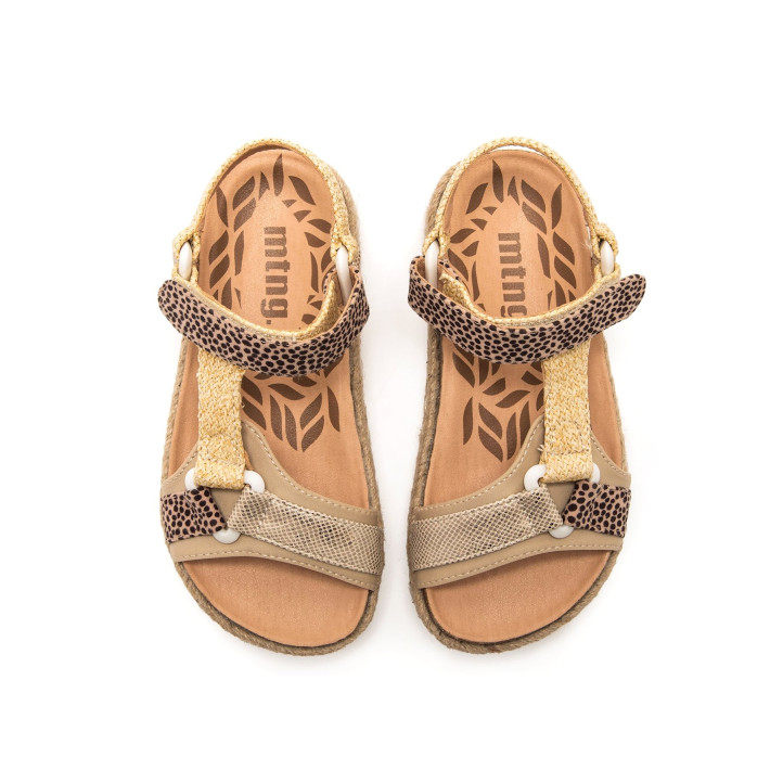 SANDALIAS DE NIñO MTNG KIDS PADYU BEIGE 40019 62577 - Querol online