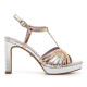 SANDALIAS DE MUJER MARIAMARE 68715 PLATA 68715 62627 - Querol online