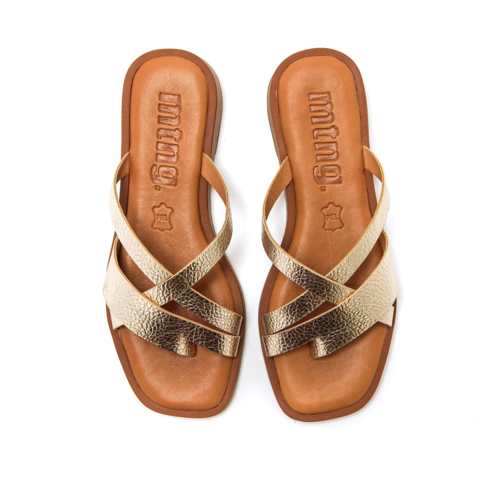 SANDALIAS DE MUJER MUSTANG COLETTE ORO 56411 62718 - Querol online
