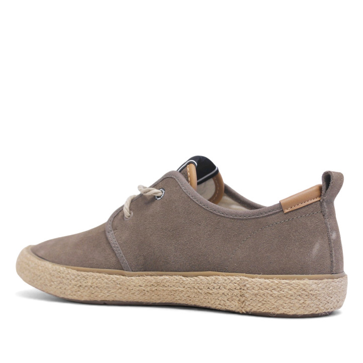 Alpargatas Pepe Jeans port casual beige con suela de esparto - Querol online