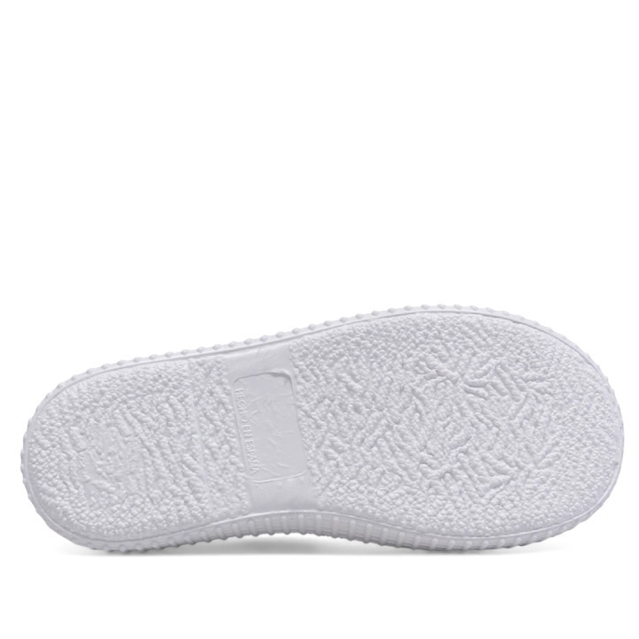 Ballarinas amb tira Querolets roses estil mercedita amb velcro i sola blanca - Querol online