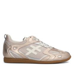 Zapatillas urban Another Trend juliette platino con beige - Querol online