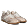 Zapatillas urban Another Trend juliette platino con beige