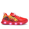 Zapatillas deporte Cerda cars rojas con luces