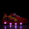 Zapatillas deporte Cerda cars rojas con luces