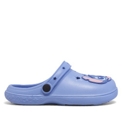 Xancletes Cerda stitch blaus amb estels troquelades - Querol online