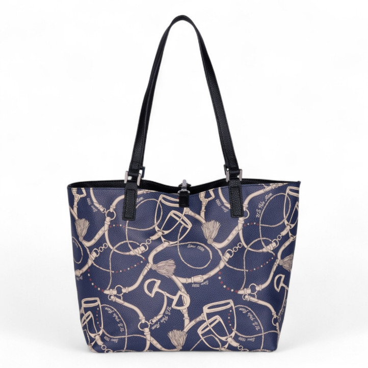Bolso U.S. POLO ASSN. negro reversible rogersville - Querol online