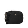 Bolso U.S. POLO ASSN. negro houston cross