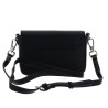 Bolso U.S. POLO ASSN. negro mansion flap
