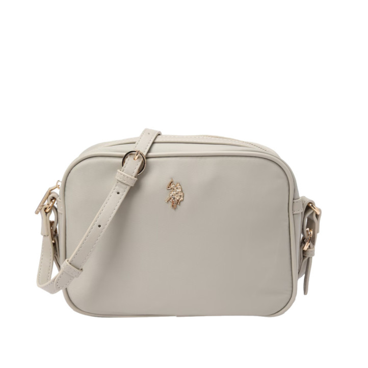 Bolso U.S. POLO ASSN. beige houston cross - Querol online