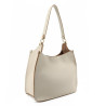 Bolso U.S. POLO ASSN. beige middleton hobbo