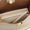 Bolso U.S. POLO ASSN. beige middleton hobbo