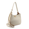 Bolso U.S. POLO ASSN. beige middleton hobbo