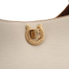 Bolso U.S. POLO ASSN. beige middleton hobbo