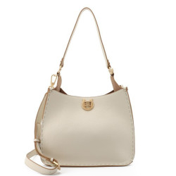 Bolso U.S. POLO ASSN. beige middleton hobbo - Querol online