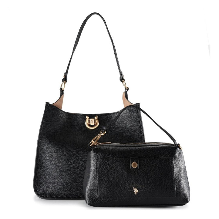 Bossa U.S. POLO ASSN. negre middleton hobbo - Querol online