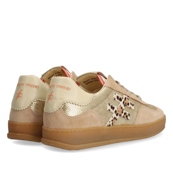 Sabatilles urban Another Trend iconic II champagne amb negre - Querol online