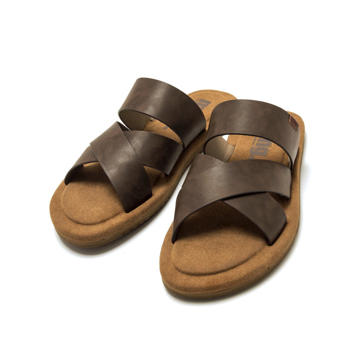 SANDALIAS DE HOMBRE MUSTANG HAWAII MARRON 84855 62782 - Querol online