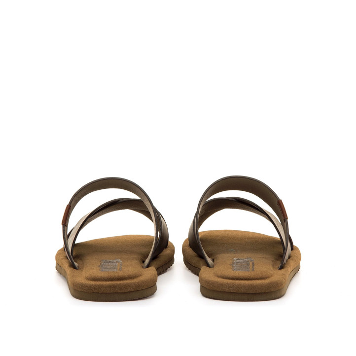 SANDALIAS DE HOMBRE MUSTANG HAWAII MARRON 84855 62782 - Querol online