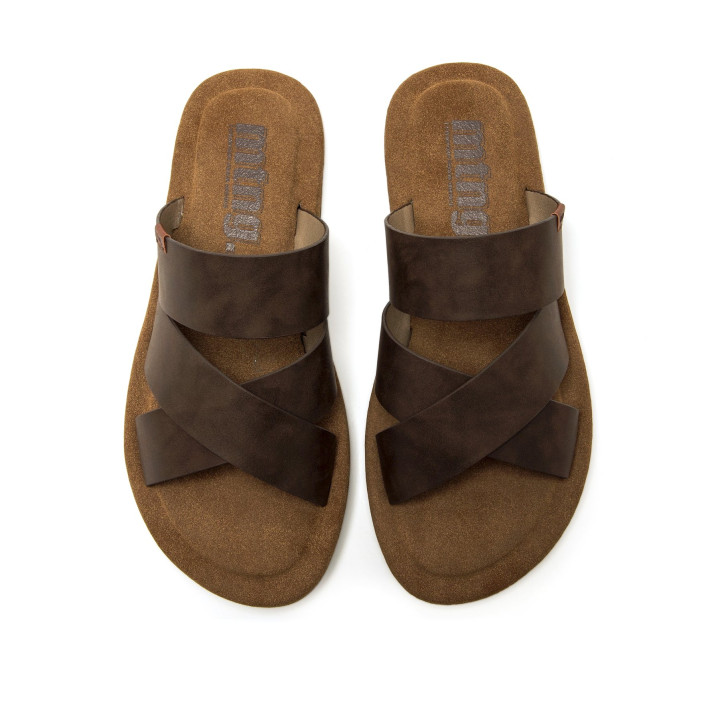 SANDALIAS DE HOMBRE MUSTANG HAWAII MARRON 84855 62782 - Querol online