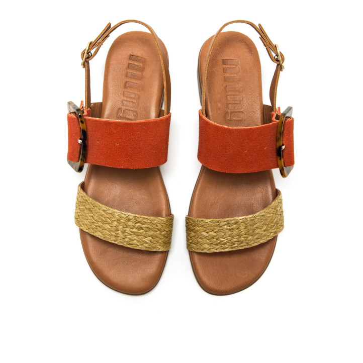 SANDALIAS DE MUJER MUSTANG INES VERDE 55929 62701 - Querol online