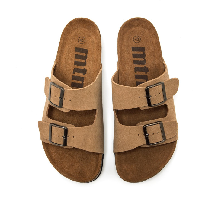 SANDALIAS DE HOMBRE MUSTANG ADAM MARRON 84716 62770 - Querol online