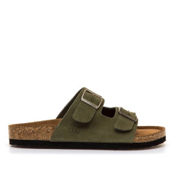 SANDALIAS DE HOMBRE MUSTANG ADAM VERDE 84716 62771 - Querol online