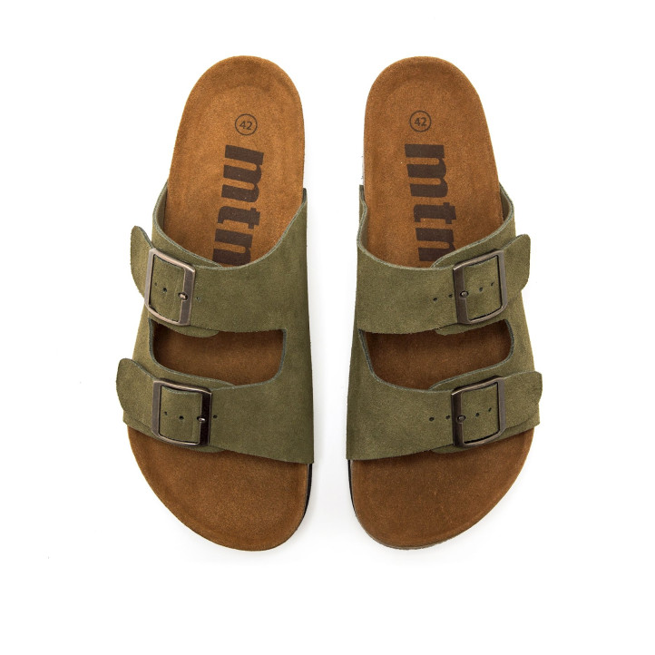 SANDALIAS DE HOMBRE MUSTANG ADAM VERDE 84716 62771 - Querol online