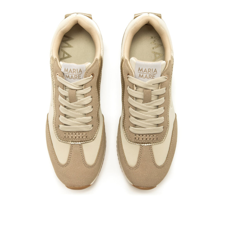DEPORTIVAS DE MUJER MARIAMARE 68665 BEIGE 68665 61975 - Querol online